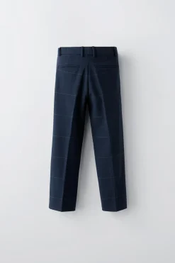 Niños ZARA 6 - 14 Años·Pantalones|6 - 14 Años·Trajes<PANTALÓN TRAJE CUADROS