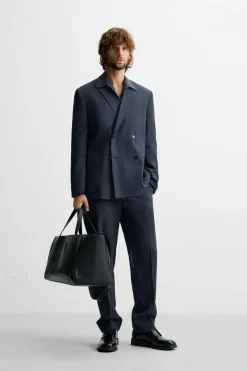 Discount PANTALÓN TRAJE ESPIGA Hombre Pantalones