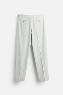 New PANTALÓN TRAJE ESTRUCTURA Hombre Pantalones