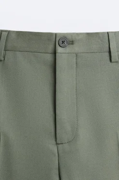 Fashion PANTALÓN TRAJE ESTRUCTURA Hombre Pantalones