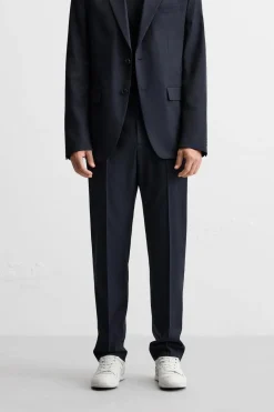 Sale PANTALÓN TRAJE ESTRUCTURA Hombre Pantalones