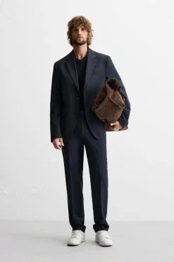 Sale PANTALÓN TRAJE ESTRUCTURA Hombre Pantalones