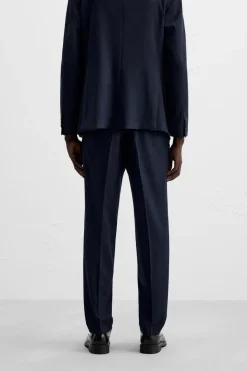 New PANTALÓN TRAJE ESTRUCTURA Hombre Pantalones