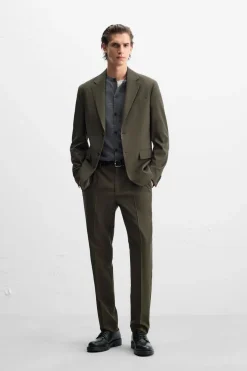 Clearance PANTALÓN TRAJE ESTRUCTURA Hombre Pantalones