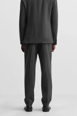 Outlet PANTALÓN TRAJE LANA FRANELA Hombre Pantalones