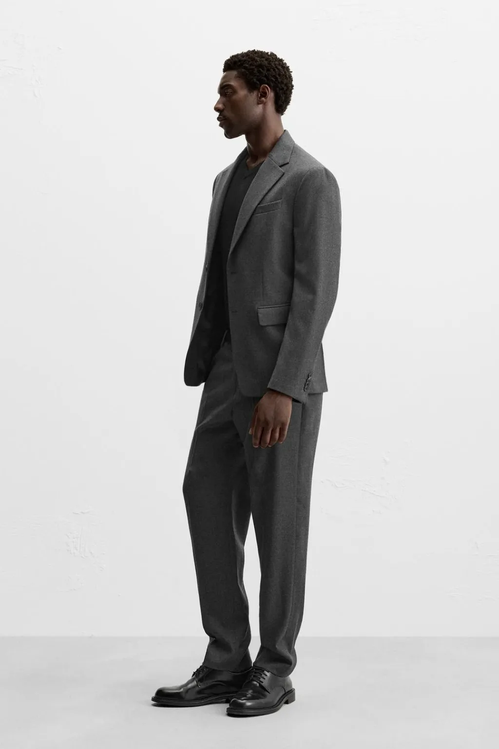 Outlet PANTALÓN TRAJE LANA FRANELA Hombre Pantalones