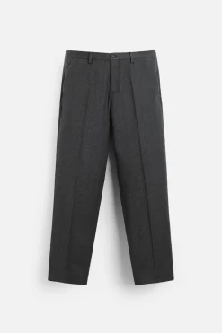 Outlet PANTALÓN TRAJE LANA FRANELA Hombre Pantalones