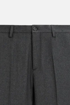 Outlet PANTALÓN TRAJE LANA FRANELA Hombre Pantalones