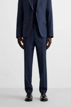 Fashion PANTALÓN TRAJE PATA DE GALLO Hombre Pantalones