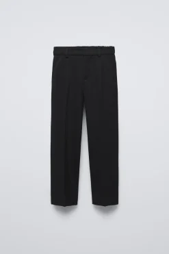 Niños ZARA 6 - 14 Años·Pantalones|6 - 14 Años·Trajes<PANTALÓN TRAJE PIQUÉ