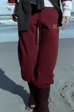 Best PANTALÓN VARSITY BORDADO Mujer Pantalones|Sudaderas / Joggers