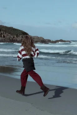 Best PANTALÓN VARSITY BORDADO Mujer Pantalones|Sudaderas / Joggers