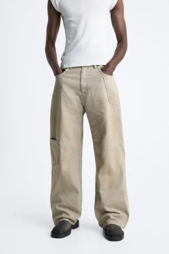 Clearance PANTALÓN WIDE FIT BOLSILLOS Hombre Pantalones