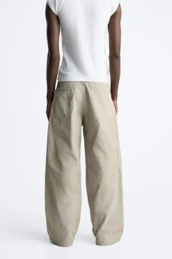 Clearance PANTALÓN WIDE FIT BOLSILLOS Hombre Pantalones
