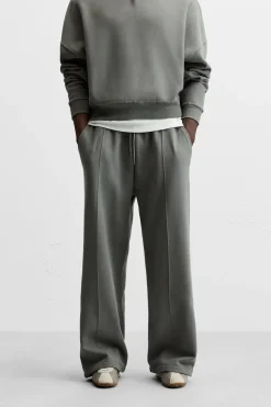 Best PANTALÓN WIDE FIT COSTURAS Hombre Pantalones