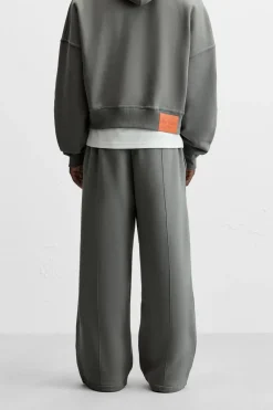 Best PANTALÓN WIDE FIT COSTURAS Hombre Pantalones