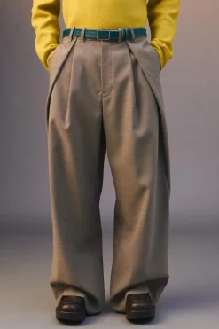 Best PANTALÓN WIDE FIT PLIEGUES LIMITED EDITION Hombre Pantalones
