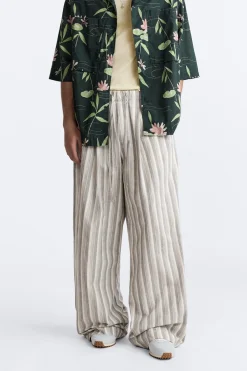 Outlet PANTALÓN WIDE FIT RAYAS LIMITED EDITION Hombre Pantalones