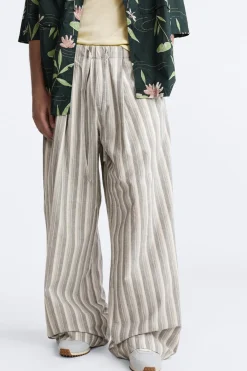 Outlet PANTALÓN WIDE FIT RAYAS LIMITED EDITION Hombre Pantalones