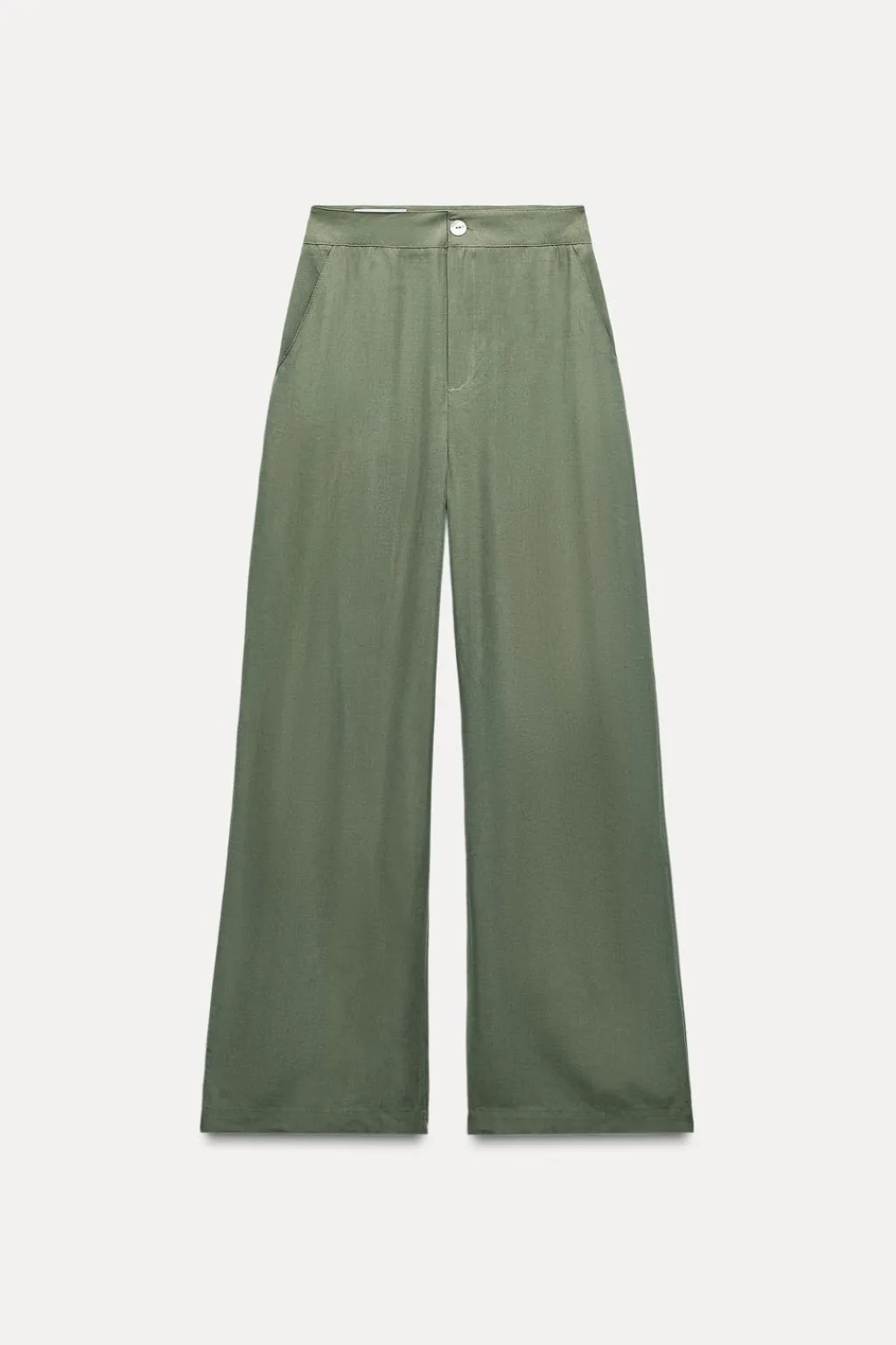 Best PANTALÓN WIDE LEG FLUIDO Mujer Pantalones