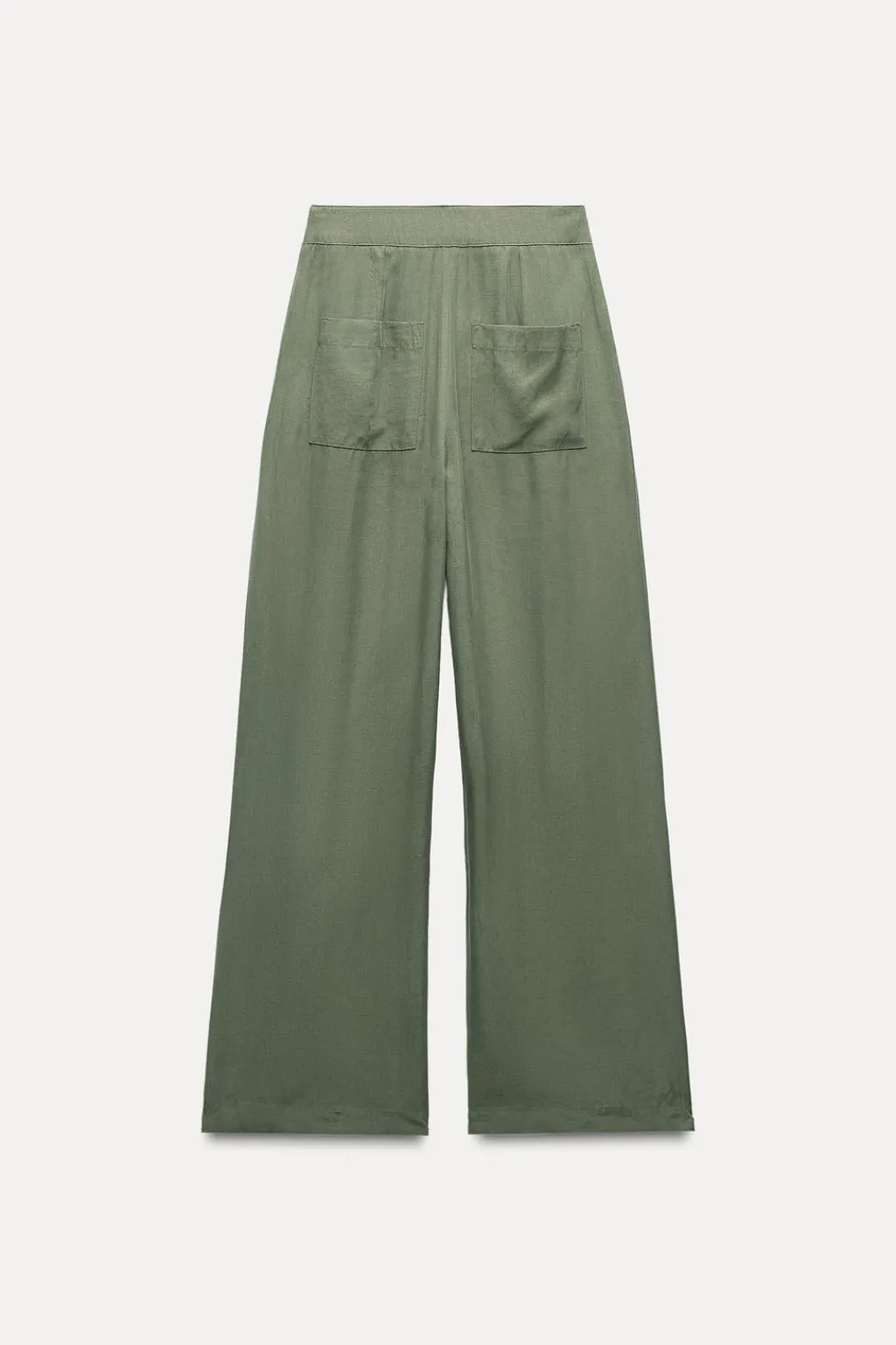 Best PANTALÓN WIDE LEG FLUIDO Mujer Pantalones