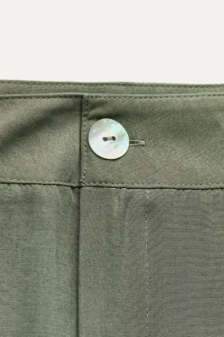 Best PANTALÓN WIDE LEG FLUIDO Mujer Pantalones