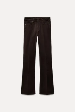 Hot PANTALÓN ZW COLLECTION BOOTCUT TIRO MEDIO CONTOUR PANA Mujer Pantalones
