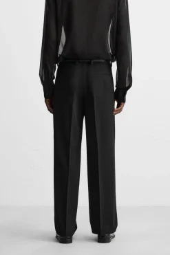 Discount PANTALON RELAXED FIT PLIEGUES Hombre Pantalones