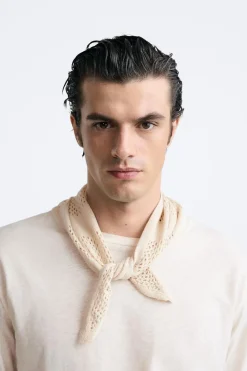 Sale PAÑOLETA PUNTO LINO - ALGODÓN Hombre Accesorios