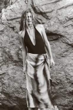 Hot PAREO ESTAMPADO Mujer Faldas / Shorts