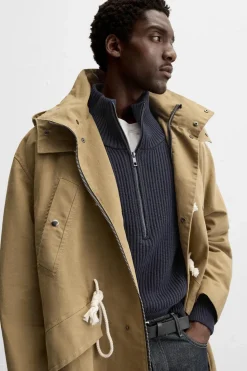 Discount PARKA ACOLCHADA CAPUCHA Hombre Cazadoras|Abrigos / Gabardinas