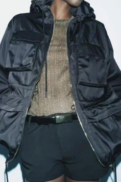 Outlet PARKA BOLSILLOS ZW COLLECTION Mujer Abrigos / Anoraks|Chaquetas / Cazadoras