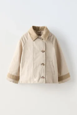 Niños ZARA 6 - 18 Meses·Abrigos / Buzos<PARKA CORTA CAPUCHA WATER REPELLENT