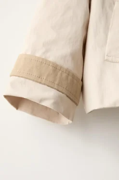 Niños ZARA 6 - 18 Meses·Abrigos / Buzos<PARKA CORTA CAPUCHA WATER REPELLENT