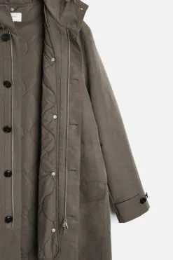 Outlet PARKA DESMONTABLE WATER REPELLENT Hombre Cazadoras|Abrigos / Gabardinas