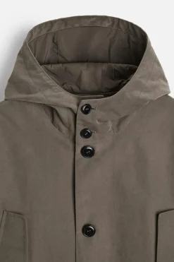 Outlet PARKA DESMONTABLE WATER REPELLENT Hombre Cazadoras|Abrigos / Gabardinas