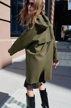 Hot PARKA ENGOMADA ZW COLLECTION Mujer Chaquetas / Cazadoras