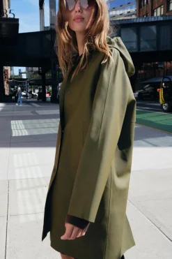 Hot PARKA ENGOMADA ZW COLLECTION Mujer Chaquetas / Cazadoras