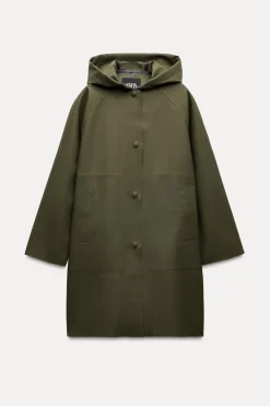 Hot PARKA ENGOMADA ZW COLLECTION Mujer Chaquetas / Cazadoras