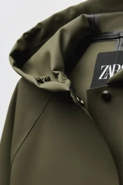 Hot PARKA ENGOMADA ZW COLLECTION Mujer Chaquetas / Cazadoras