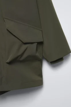 Niños ZARA 6 - 14 Años·Abrigos<PARKA LARGA BORREGUILLO