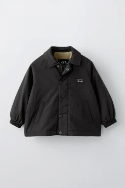 Niños ZARA 1½ - 6 Años·Abrigos|6 - 18 Meses·Abrigos / Buzos<PARKA LIGERA ETIQUETA