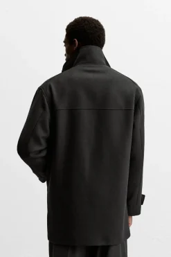 Discount PARKA PAÑO CON LANA Hombre Cazadoras|Abrigos / Gabardinas