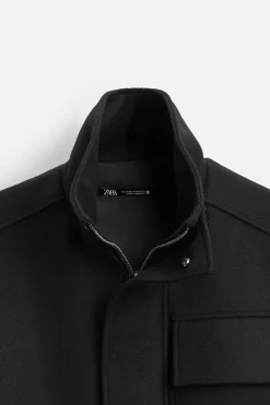 Discount PARKA PAÑO CON LANA Hombre Cazadoras|Abrigos / Gabardinas