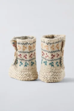 Niños ZARA 0 - 6 Meses·Patucos<PATUCO BOTA PUNTO