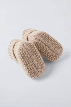 Niños ZARA 0 - 6 Meses·Patucos|0 - 6 Meses·Homewear<PATUCO LANA Y CASHMERE