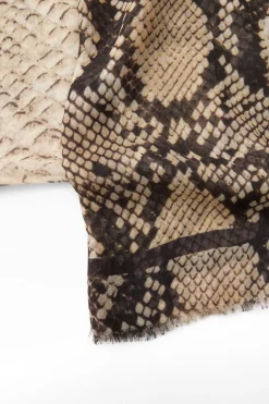 Hot PAÑUELO MODAL SEDA ESTAMPADO ANIMAL Mujer Accesorios / Bisuteria