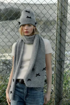 Sale PAÑUELO PUNTO LAZOS TERCIOPELO Mujer Accesorios / Bisuteria