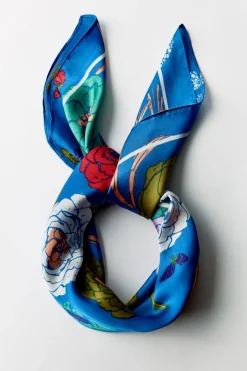 New PAÑUELO SATINADO ESTAMPADO Mujer Accesorios / Bisuteria