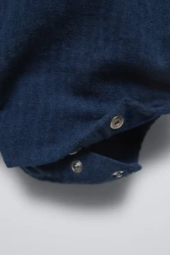 Niños ZARA 6 - 18 Meses·Vestidos / Monos<PELELE BORDADO SETA